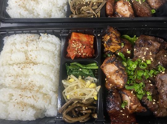 人気焼肉弁当